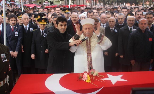 Afrin şehidi son yolculuğuna uğurlandı