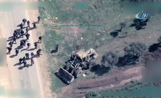 Afrin’den kaçışa terör engeli Afrin’den kaçışa terör engeli