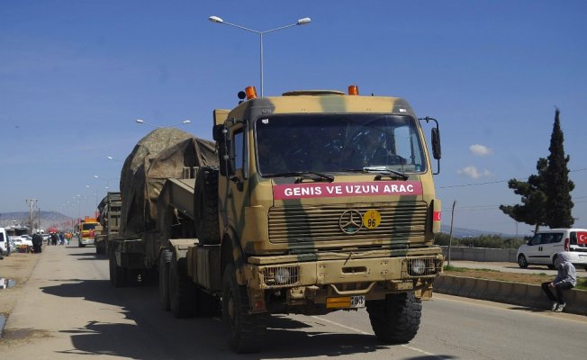 Afrin’e sevkiyat sürüyor