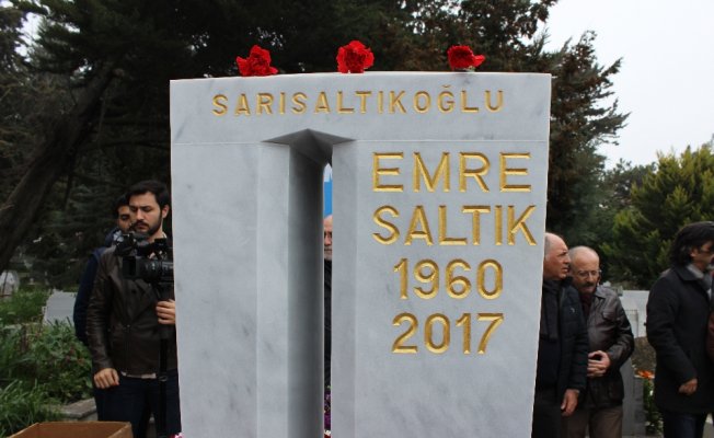 Emre Saltık mezarı başında anıldı