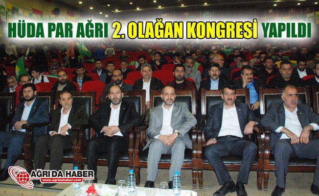 HÜDA PAR Ağrı 2. Olağan Kongresi Yapıldı