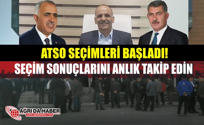 ATSO 2018 Seçimlerinde Oy verme işlemi başladı!