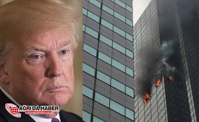 Trump'ın Gökdeleninde Yangın!