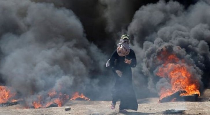 Gazze'de Protestolar'da 40'dan Fazla Ölü