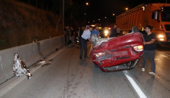 İzmir'de Feci Kaza 5 Yaralı Var!