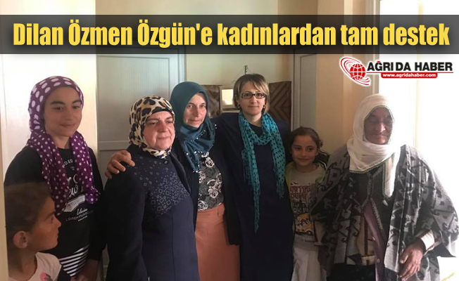 Dilan Özmen Özgün'e kadınlardan tam destek