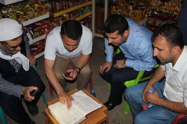 Şırnak'da Bir Grup Hayır Sever Veresiye Defterinin Borçlarını Kapattı