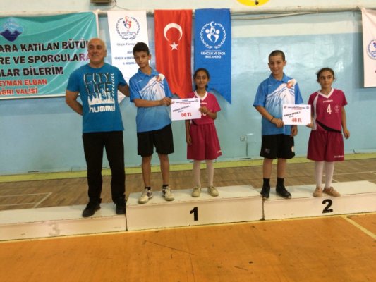 Ağrı'da 15 Yaş Altı Türkiye Ranking Müsabakaları Gerçekleştirildi