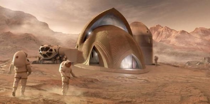 Nasa Açıkladı Mars'a Ev Yapılacak