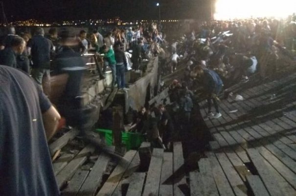 Festival'de Platform Çöktü 266 Kişi Yaralandı