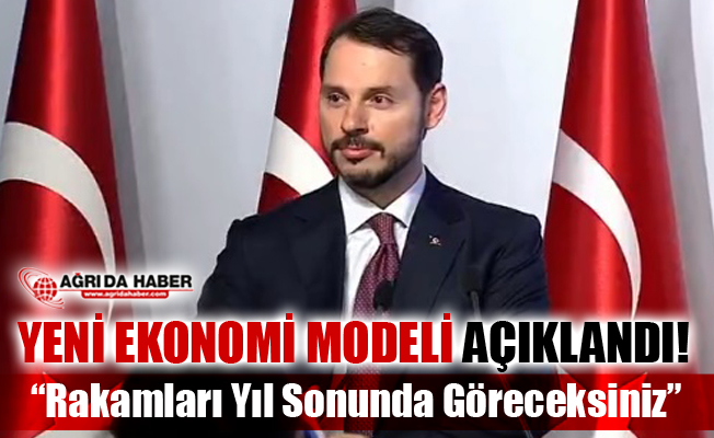 Hazine ve Mali Bakanı Berat Albayrak Yeni Ekonomi Modelini Açıkladı