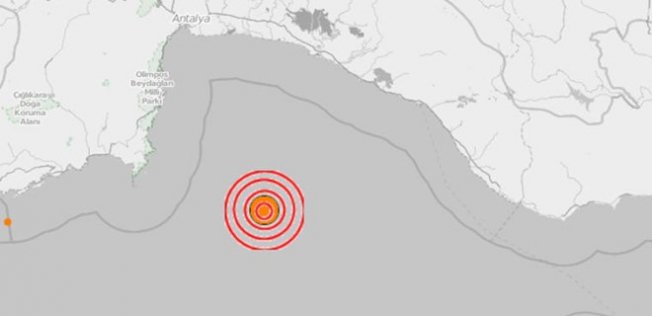 Antalya'da Büyük Deprem