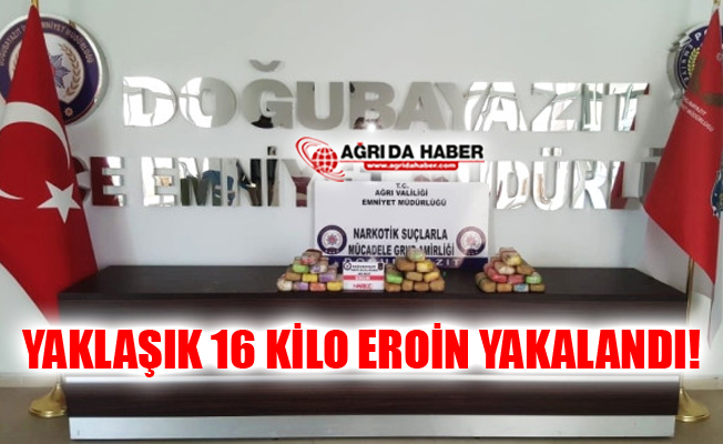 Doğubayazıt'ta Uyuşturucu Operasyonu! 15,966 Gram Eroin Ele Geçirildi