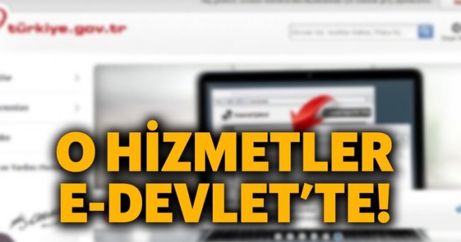 Tüm Hizmetler e-Devlet'e Taşınıyor!