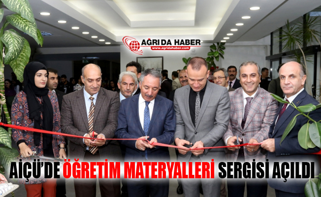 AİÇÜ Eğitim Fakültesinde Öğretim Materyalleri Sergisi Açıldı