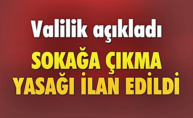 Diyarbakır'da Sokağa Çıkma Yasağı! PKK operasyonu başladı