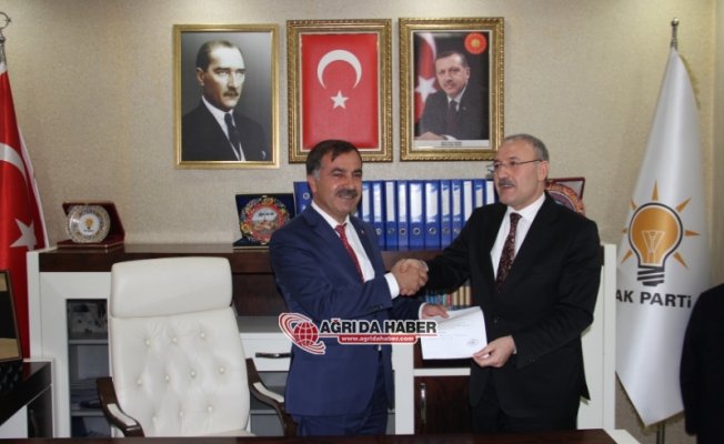 Halil Özyolcu AK Parti Ağrı Belediye Başkanı Aday Adayı Oldu