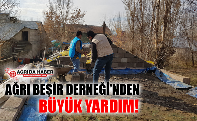 Ağrı Beşir Derneği'nden Büyük Yardım