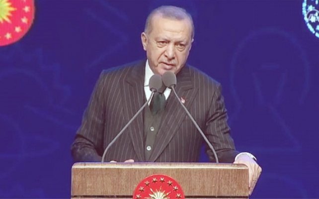 Cumhurbaşkanı Erdoğan TÜBİTAK ve TÜBA ödül töreninde konuştu