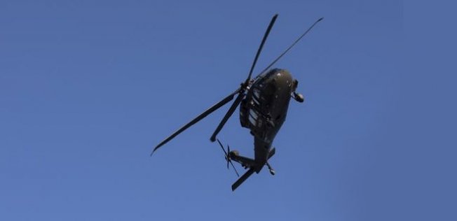 Rusya'da askeri helikopter düştü!