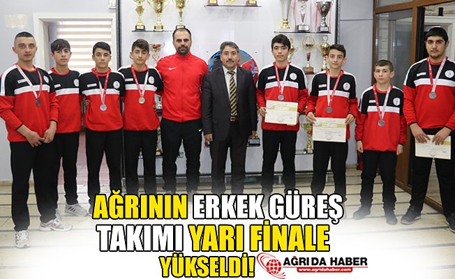 Ağrı’nın Erkek Güreş Takımı Yarı Finale Yükseldi