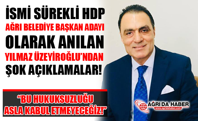 Yılmaz Üzeyiroğlu'ndan Şok Açıklamalar!