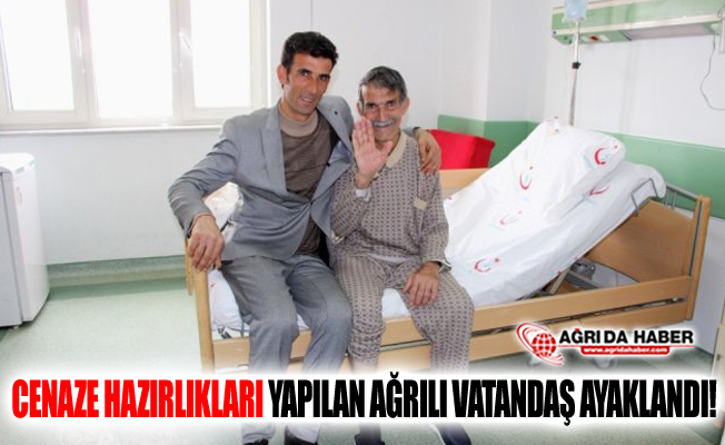 Cenaze Hazırlıkları Yapılan Ağrılı Vatandaş Ayaklandı!