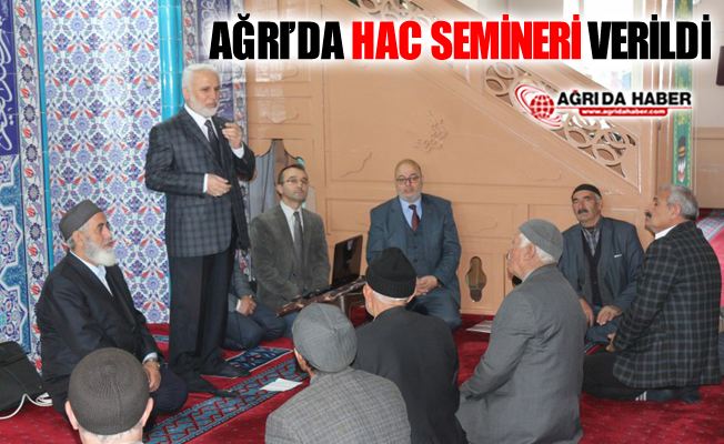 Ağrı'da Hac Semineri Düzenlendi