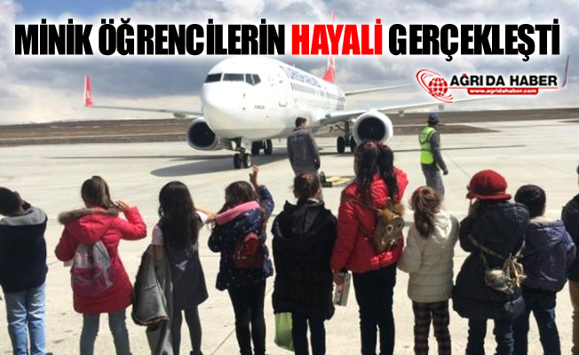 Ağrı'da Minik Öğrencilerin Hayali Gerçekleşti