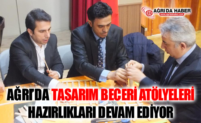 Ağrı'da Tasarım Beceri Atölyelerine Yoğun İlgi