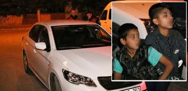 İki Küçük çocuk Otomobil Çaldılar! İki Küçük çocuk Otomobil Çaldılar!