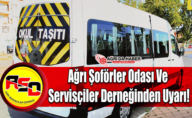 Ağrı  Şoförler Odasından Tahsis Belgesini Almayan Sürücülere Uyarı