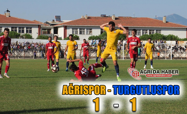 Ağrı Spor Deplasmandan Puanla Döndü