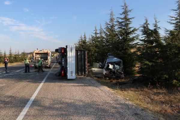 Eskişehir'de Trafik kazası! 2 ölü 2 yaralı