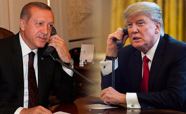 Cumhurbaşkanı Erdoğan Trump ile konuştu!