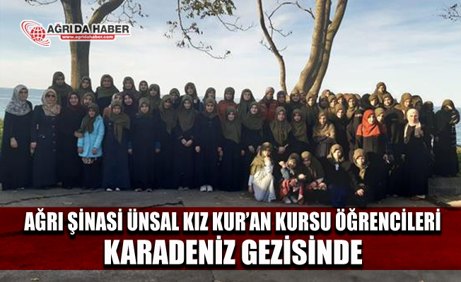 Ağrı Müftülüğünden Hafızlık Eğitimi Gören Öğrencilere Karadeniz Gezisi