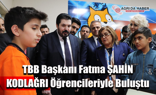 TBB Başkanı Fatma Şahin Kodlağri Öğrencilerini Ziyaret Etti