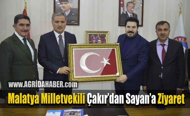 Ak Parti Malatya Milletvekili Ahmet Çakır'dan Savcı Sayan'a Ziyaret