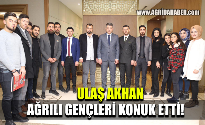 Bursa Büyükşehir Belediyesi Genel Sekreteri Akhan Ağrılı Gençleri Ağırladı