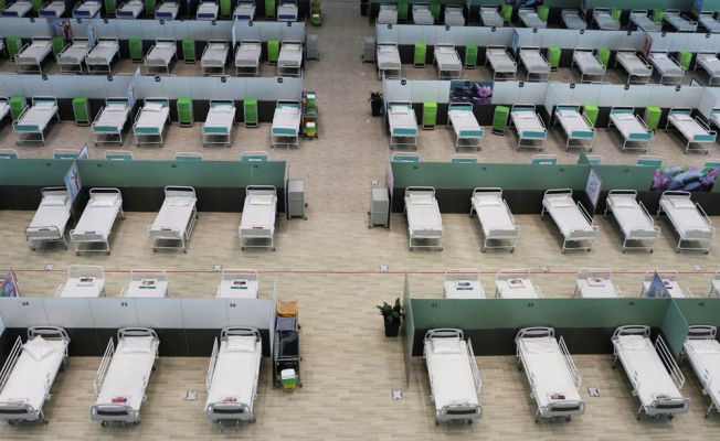 Büyük Alışveriş merkezi çok yataklı hastane oldu!