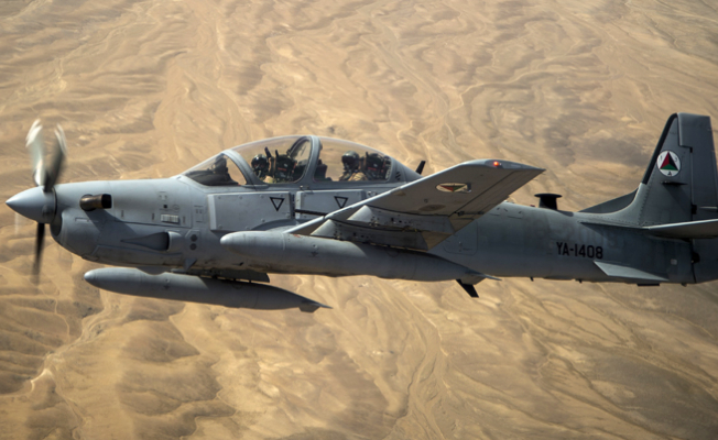 Afganistan'da uçağın pilotu ABD askeri çıktı