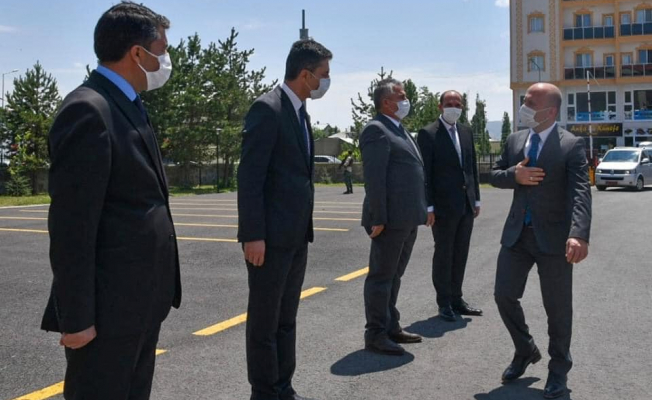 Ağrı Valisi Varol'dan Eleşkirt Kaymakamlığına Ziyaret