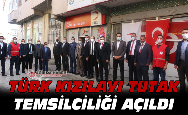 Türk Kızılayı Tutak Temsilciliği Açıldı