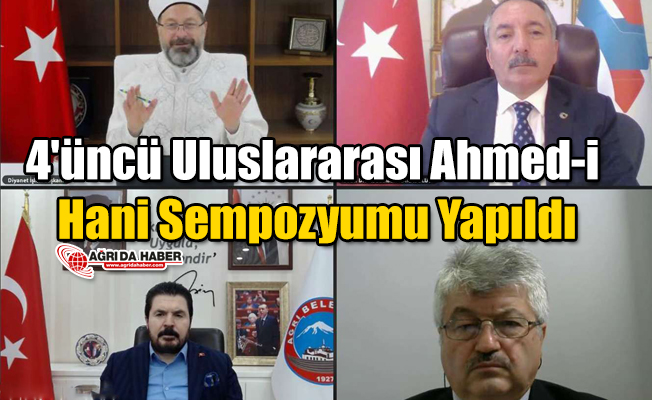 4'üncü Uluslararası Ahmed-i Hani Sempozyumu başladı