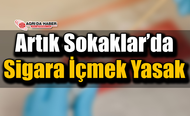 Artık Açık Alanda Sigara İçmek Yasak