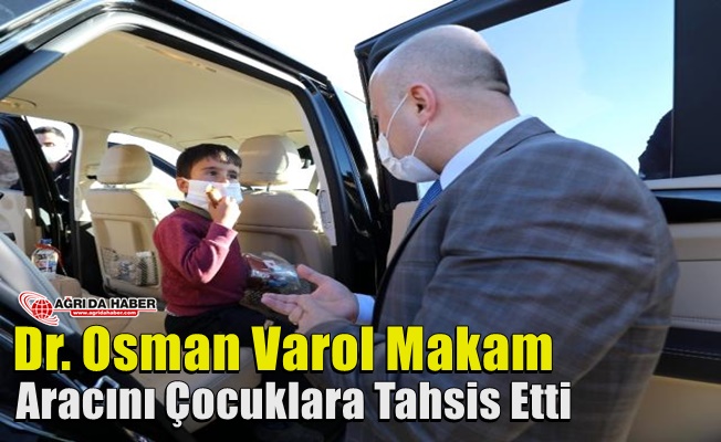 Dr. Osman Varol Makam Aracını Çocuklara Tahsis Etti