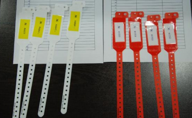 Koronavirüs Hastaları için Barkodlu Bileklik