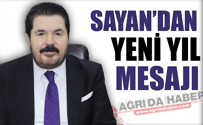 Belediye Başkanı Savcı Sayan'ın Yeni Yıl Mesajı