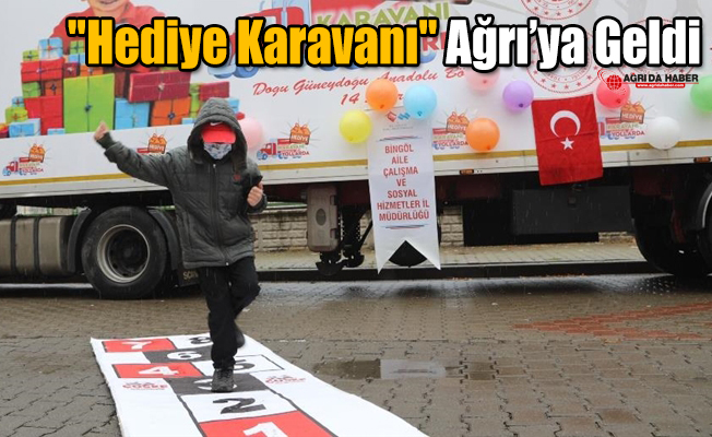 "Hediye Karavanı" Ağrı’ya Geldi