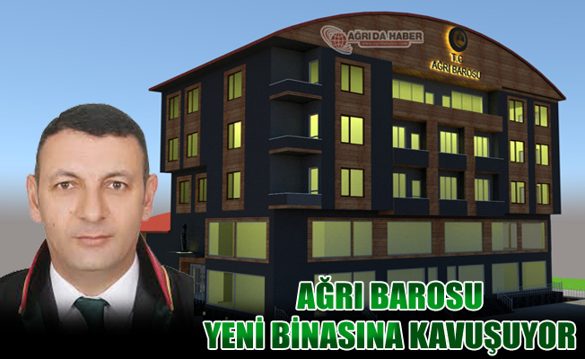 Ağrı Barosu İdari ve Sosyal Tesis İnşaatının İhalesi Yapıldı